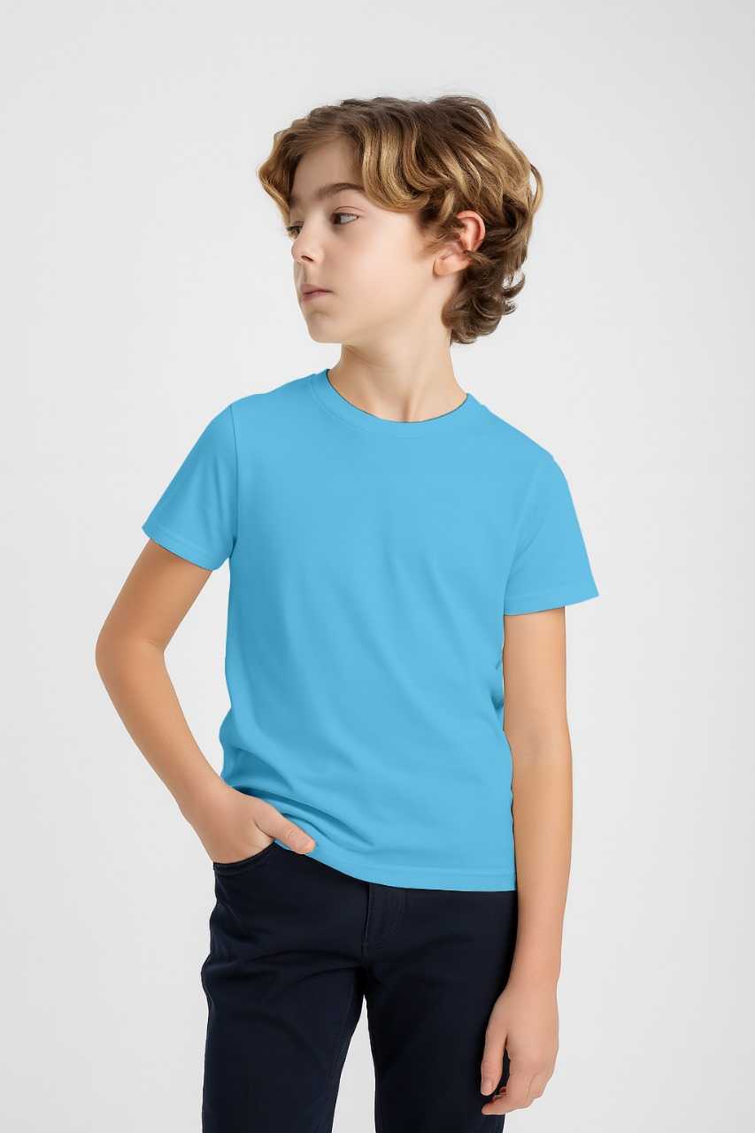 Kids Basic Tshirts | Boys tshirt | casual tshirt | round neck tshirt | crew neck 